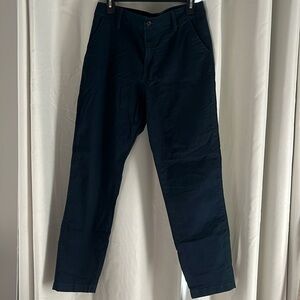Abercombie chino pants. Navy blue. Size 8L.